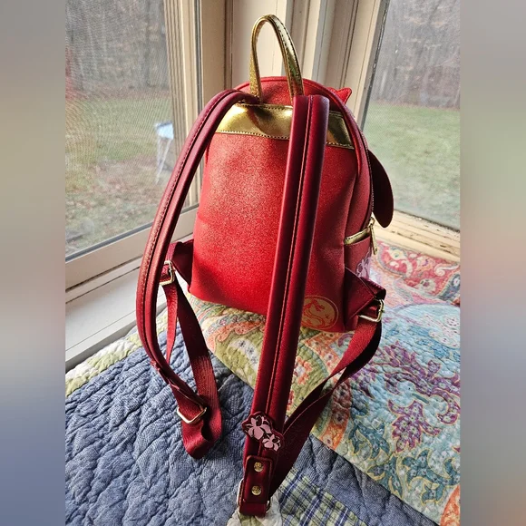 Mushu Loungefly Backpack from Mulan - Picture 4 of 4